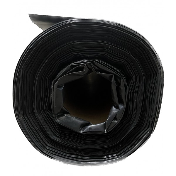 Black LDPE Drum Liners 38 x 65 x 6 Mil Case:50 55-60 Gallons