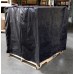 55"x53"x75" 3 Mil Black Pallet Cover Bags (50 Pack)