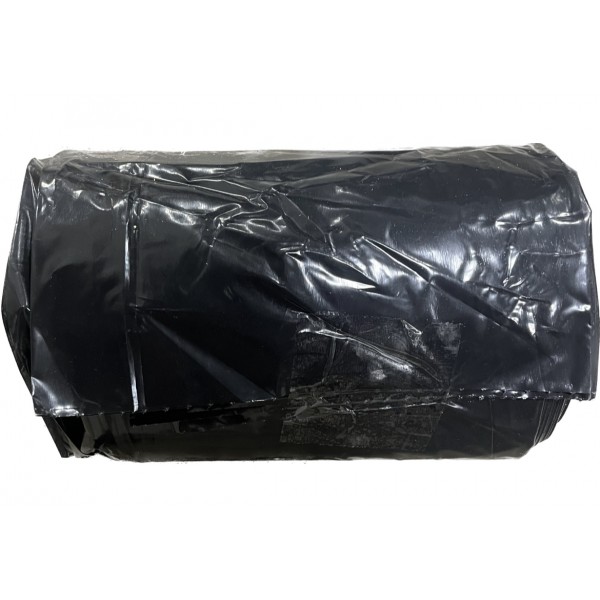 42 Gallon Contractor Trash Bags Heavy Duty 3 Mil Black - 36 Count Large Trash Bags - Individually Folded - Industrial Trash Bags 33W x 48L