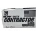 33"x48" 3 Mil 42 Gallon Heavy Duty Contractor Bags (20 Pack) 