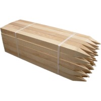 2 Foot Wooden Stakes - 25 Per Bundle