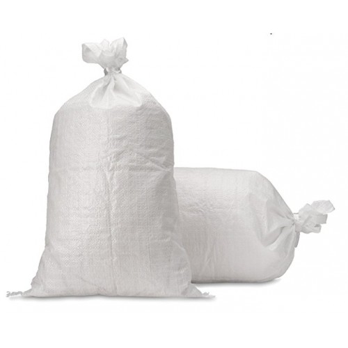White Sandbags - UV Protected - 14" x 26"