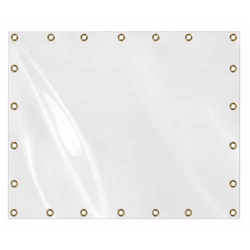 Clear Grommeted Vinyl Panels - Custom Sizes