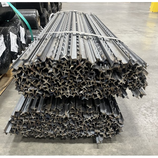 Metal Fence Posts 5ft | Heavy Duty Steel Fence Stakes | Farm Plastic Supply