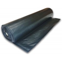 Poly Cover Black Polyethylene Plastic Sheeting - 10 mil - 10' x 100'