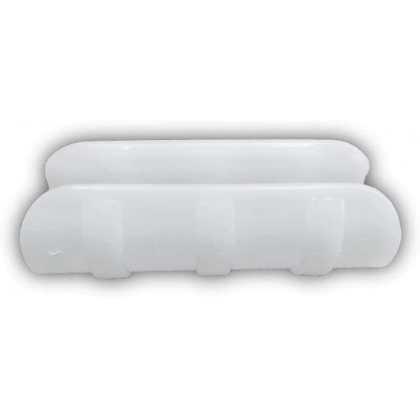 thumbnail image 2 of 20 Packs White PVC Greenhouse Clamps – Heavy-Duty, Farm Plastic Supply Brand 2 of 4